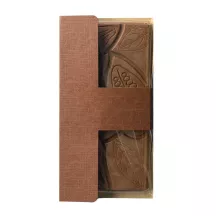 Chocolate bar packaging brown, 10 pieces