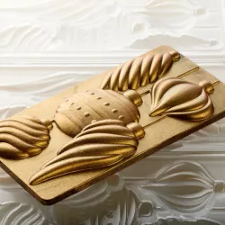 Chocolate bar mold Christmas balls