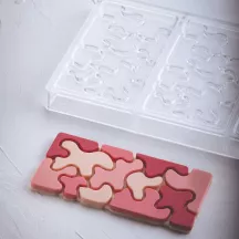 Schokoladentafelnform Flecken