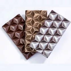 Mold for chocolate bars rivets, 3 pieces