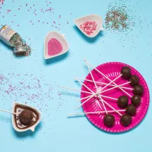 25 bastoncini per cake pop da 30 cm