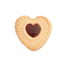 Cookie cutter with ejector heart wavy