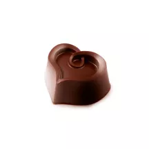 Praline mold heart "Romantic", 30 pralines - 1299 30 pieces