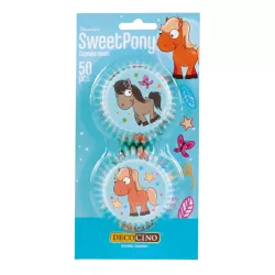 Pirottino per cupcake Pony, 50 pezzi