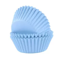 Pirottino per cupcake Azzurro, 60 pezzi