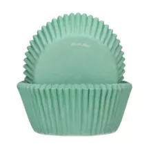 Cupcakes-Backförmchen Mintgrün - 48 Stück
