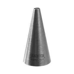 Perforated nozzle 5 mm for dots, ganache and fillings