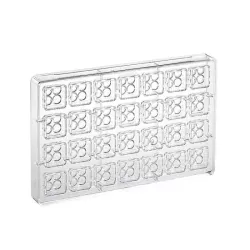 Lego chocolate mold, 28 chocolates