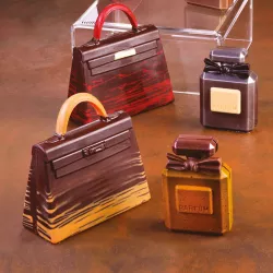 Moule à chocolat sac à main, set de 2