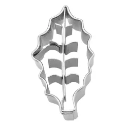 Cookie cutter holly, 3 cm