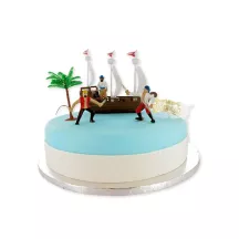 Cake topper Set Pirati