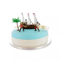Cake topper Set Pirati