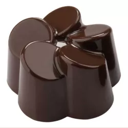 Blossom praline mold, 24 pralines