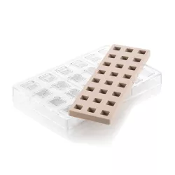 Set per praline Quadrato, 24 Praline