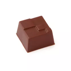 Chocolate mold Carré Geometrie, 30 chocolates