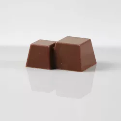 Double trapezoid praline mold, 24 pralines