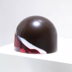 Pralinenform Kuppel gross, 12 Pralinen