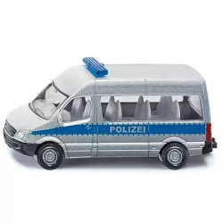 Police bus as a cake topper from Siku