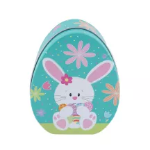 Cookie tin Easter bunny 140 x 90 x 45 mm