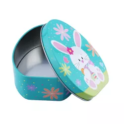 Cookie tin Easter bunny 140 x 90 x 45 mm