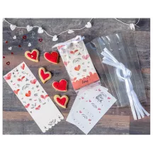 Geschenktüten-Set Sweet Love, 24 Stück