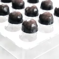 Moule à pralines en diamant, 28 pièces