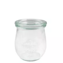 WECK tulip jars 220 ml, set of 12 incl. glass lids