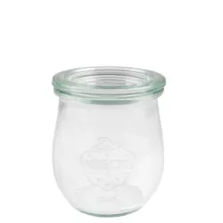 WECK tulip jars 220 ml, set of 12 incl. glass lids