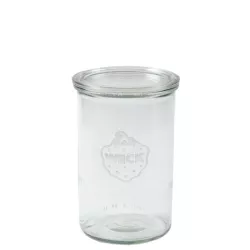 WECK Sturzgläser 1 l, 6er-Set inkl. Glasdeckel