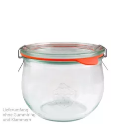 WECK tulip jars 580 ml, set of 6 incl. glass lids