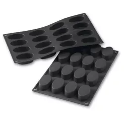Stampo in silicone Ovale, 16 pezzi