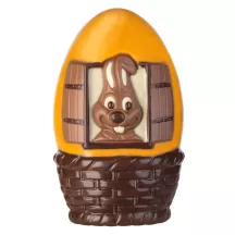 Stampo per cioccolato Casa dei conigli con Hasi