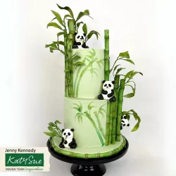 Silicone embosser bamboo