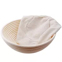 Proofing basket round Ø 25 cm, incl. proofing cloth