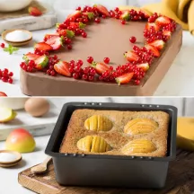 Plat à gratin et à four rectangulaire 28.5 x 23 cm