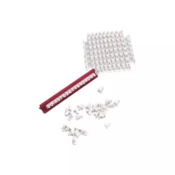 Text embossing set