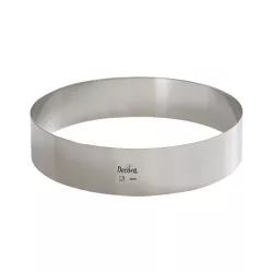 Tortenringe aus Edelstahl - Kuchenformen Durchmesser: 26 cm