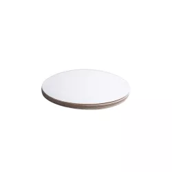 Dischi per torta 16 cm bianchi - set da 10