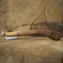 Handmade baker's knife walnut