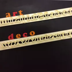 Set di tagliabiscotti Piccolo Alfabeto