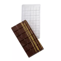Chocolate bar mold 100 g, 5 pieces