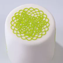 Mandala silicone border mat