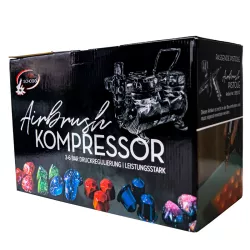 Compressore airbrush per cioccolato