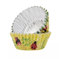 Pirottino per cupcake Coccinella, 30 pezzi
