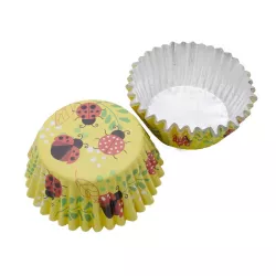 Ladybug cupcake cases, 30 pieces