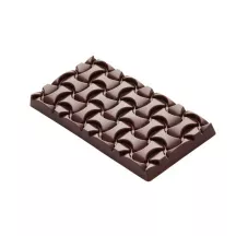 Modern honeycomb chocolate bar mold