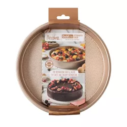 Moule rond or rose Ø 24.5 cm
