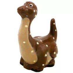 Dino chocolate mold with wings and polka dots