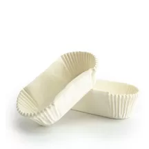 Petits moules en papier blanc pour mini éclairs, 330 pièces