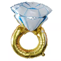 Bague ballon pour fiançailles & demande en mariage